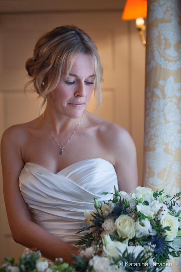 beautiful bride at Wethele Manor, Warwickshire